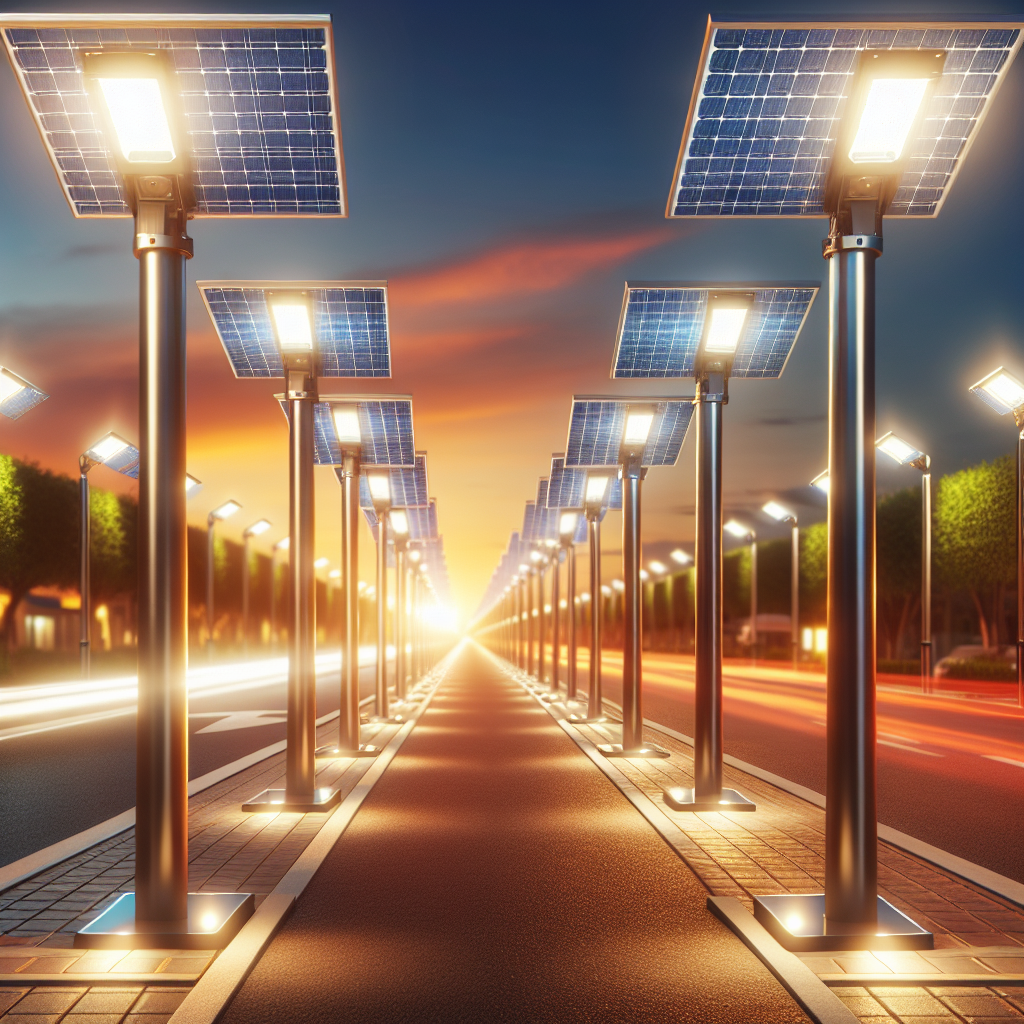 Aesthetic Advantages of Commercial Solar Street Lighting