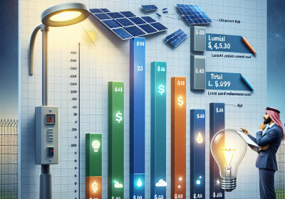 Analysing the Life Cycle Costs of Commercial Solar Street Lights