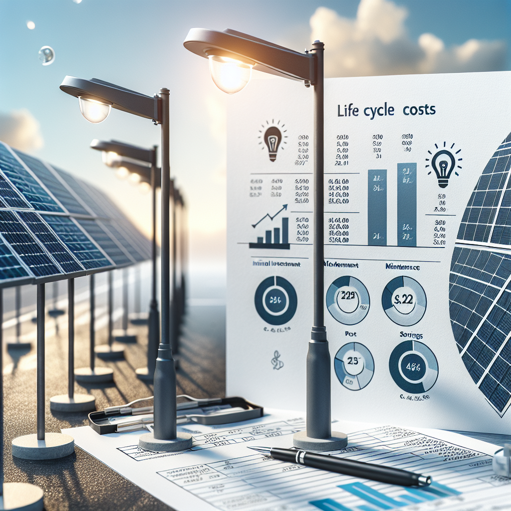 Analysing the Life Cycle Costs of Commercial Solar Street Lights