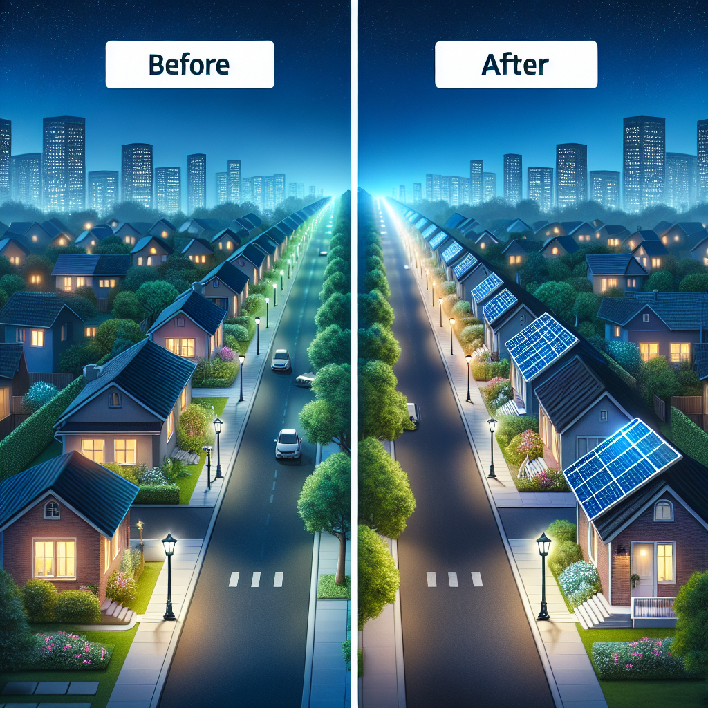 How Commercial Solar Street Lighting Can Boost Property Values