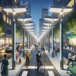 Improving Public Spaces with Commercial Solar Street Lighting