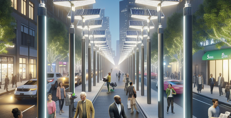 Improving Public Spaces with Commercial Solar Street Lighting